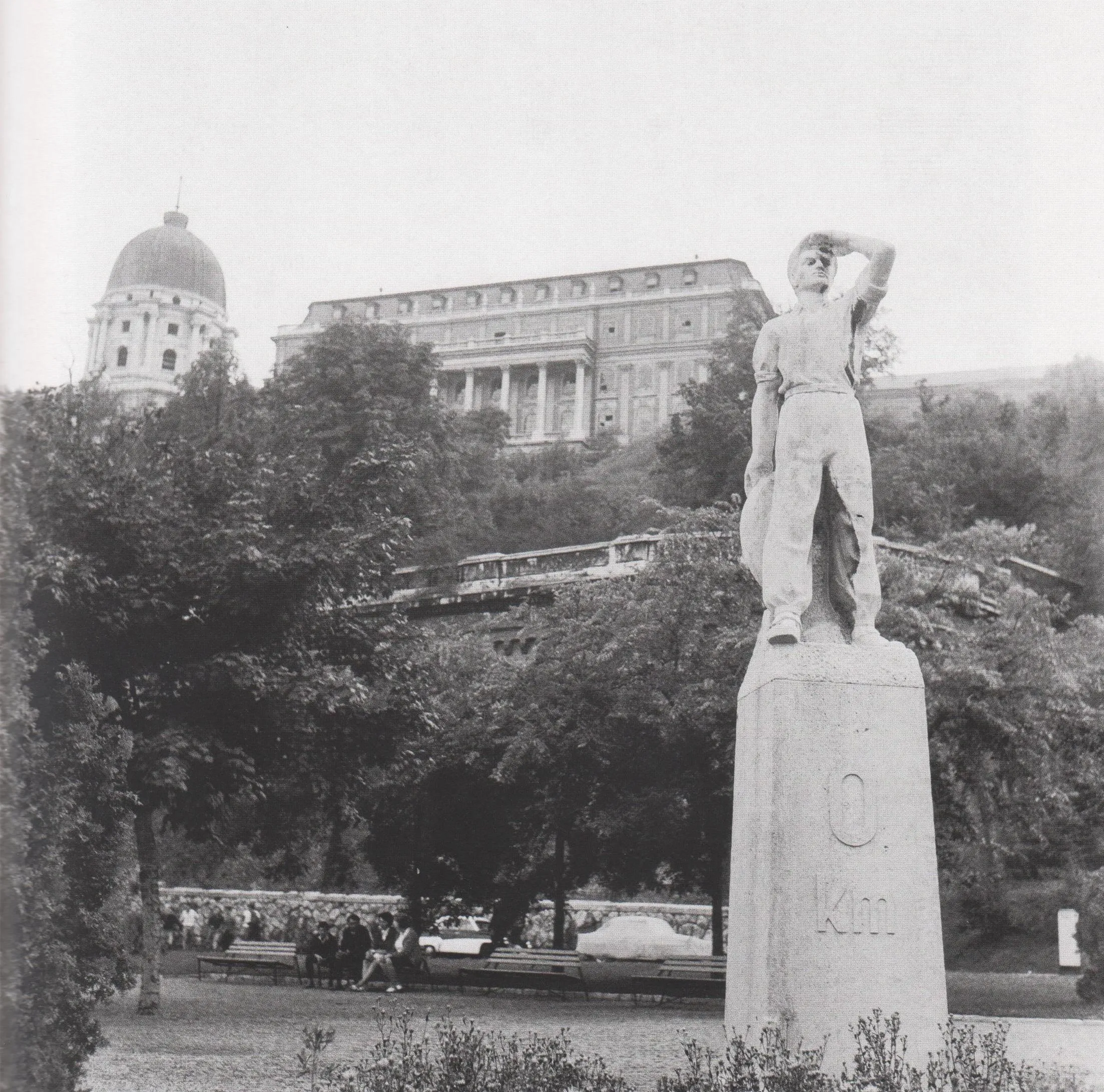 1960 táján, Clark  Ádám tér, Víziváros