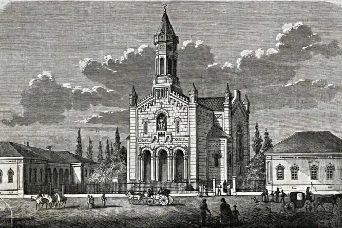 1863, Kerepescher Strasse (Rákóczi út), Józsefváros