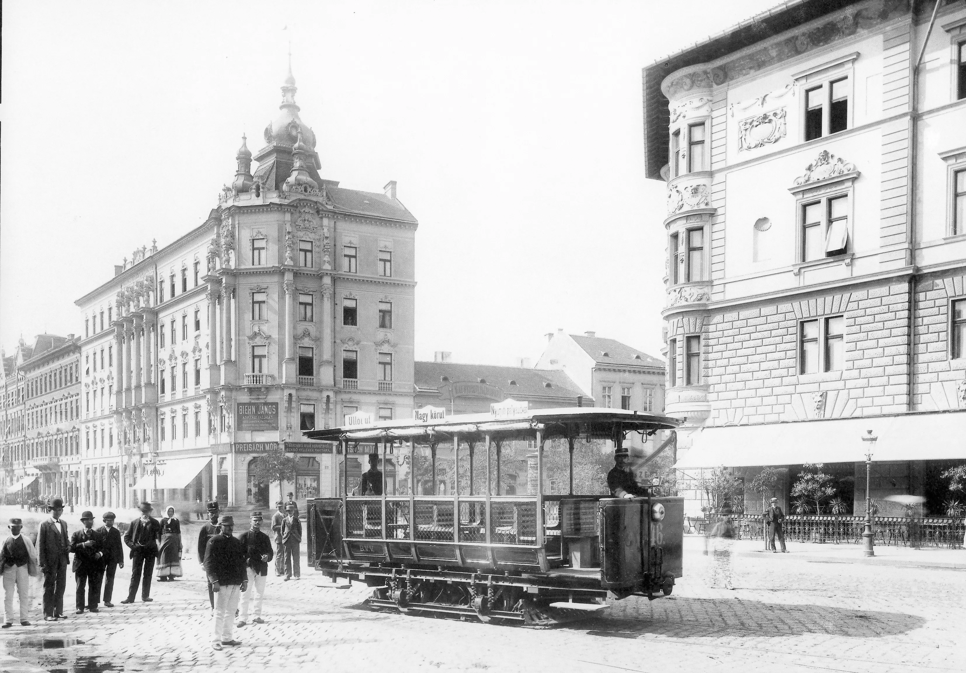 1896, József körút, Józsefváros, Palotanegyed, Ferencváros