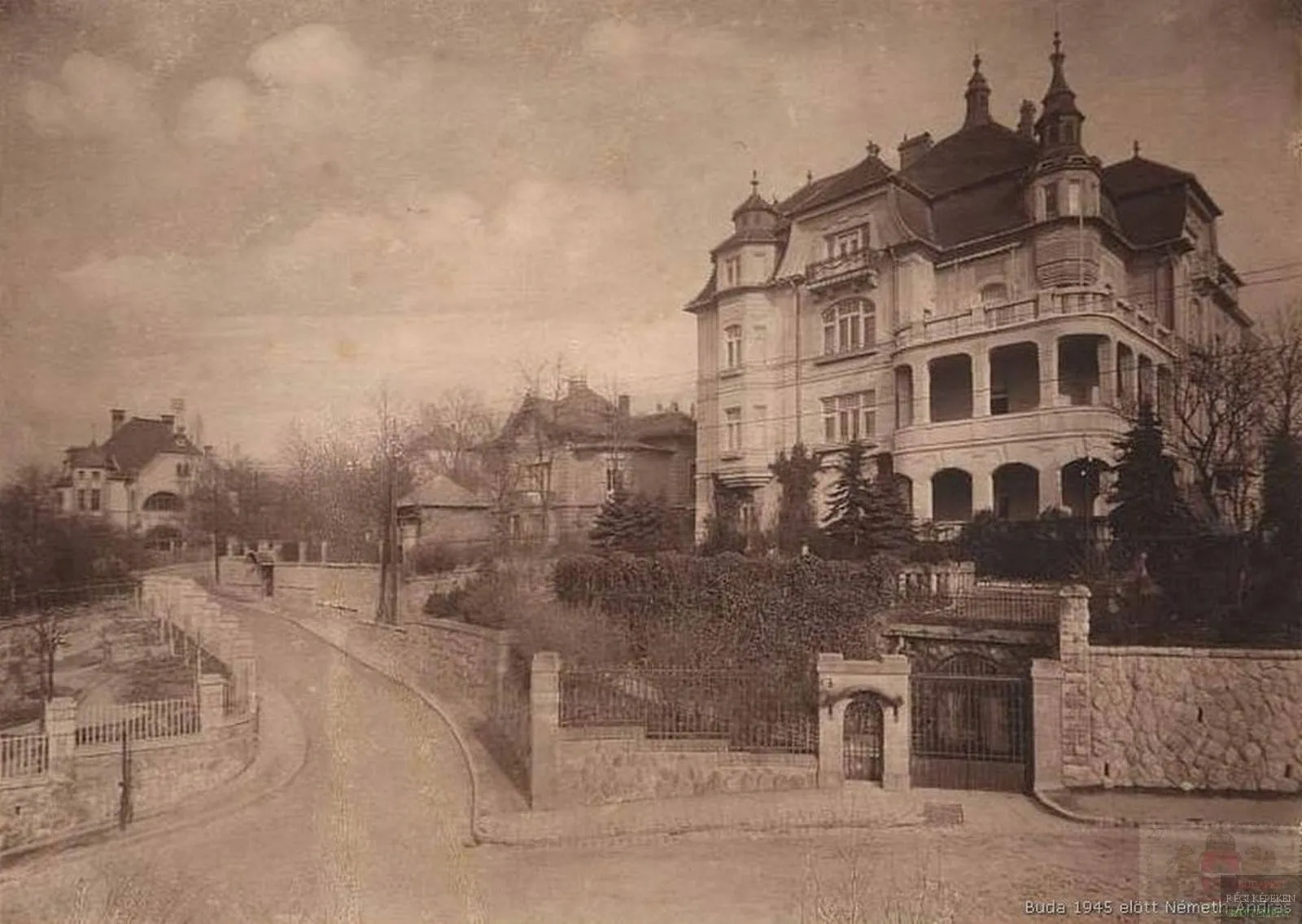 1900 táján, Aranka utca, Rézmál