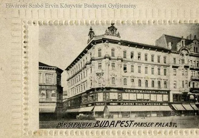 1900 táján, Kerepesi (Rákóczi) út, Erzsébetváros