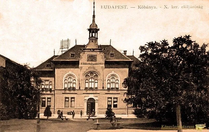 1910-táján, Szent László tér, Kőbánya, Ligettelek