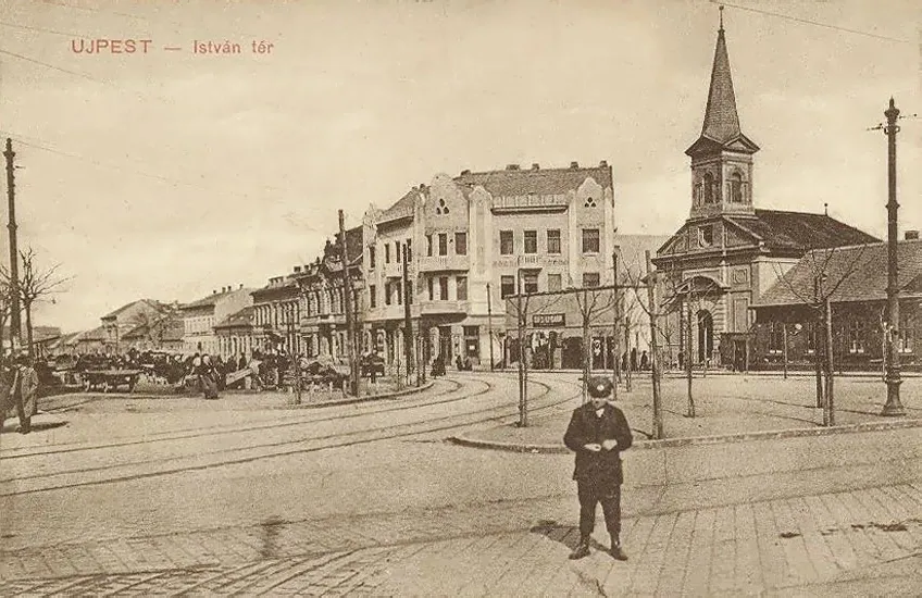 1910-es évek, Szent István tér, Újpest megye jogú város