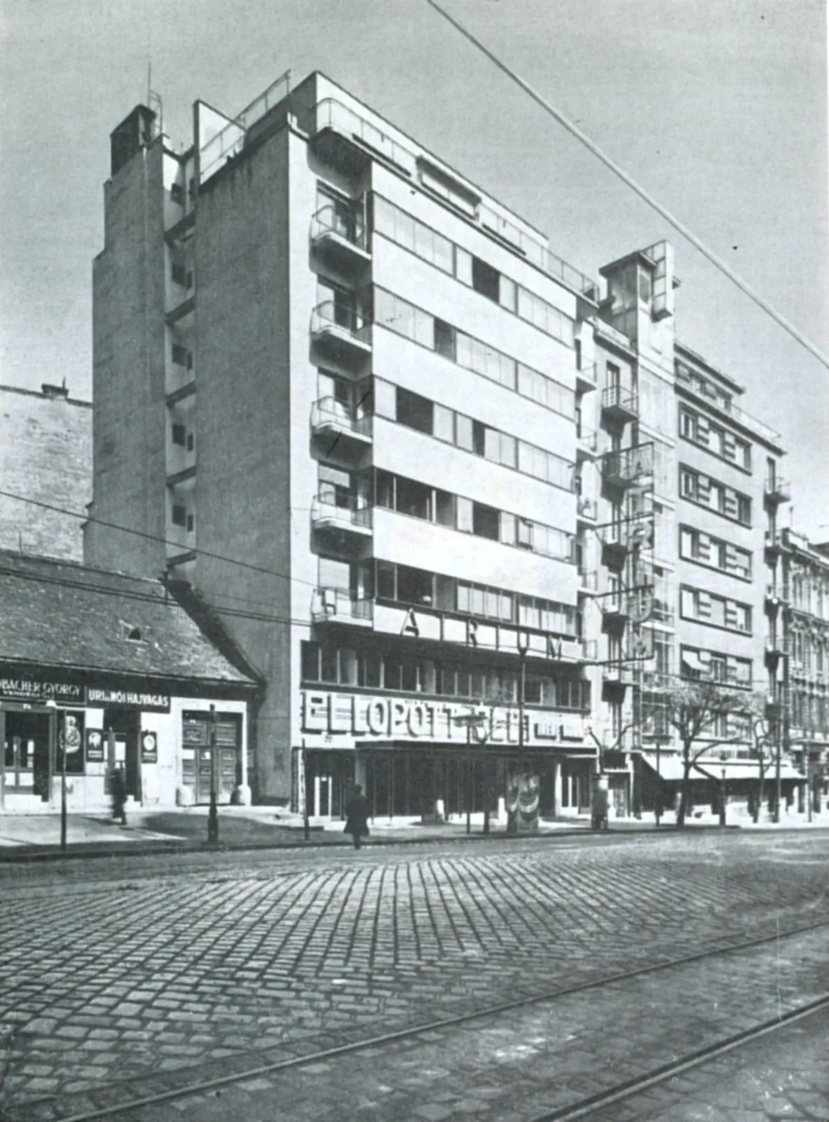 1930-as évek Margit körút, Országút