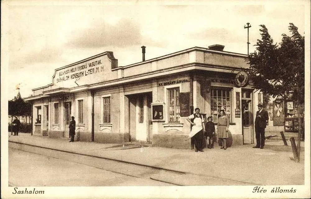 1940, Kossuth Lajos tér (Sahalmi sétány), Sashalom