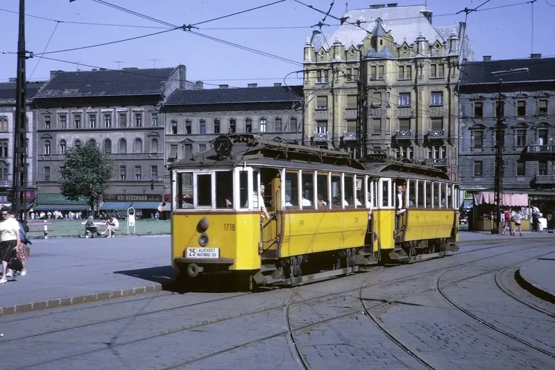 1967, Baross tér a Keleti pályaudvar előtt, Józsefváros és Erzsébetváros