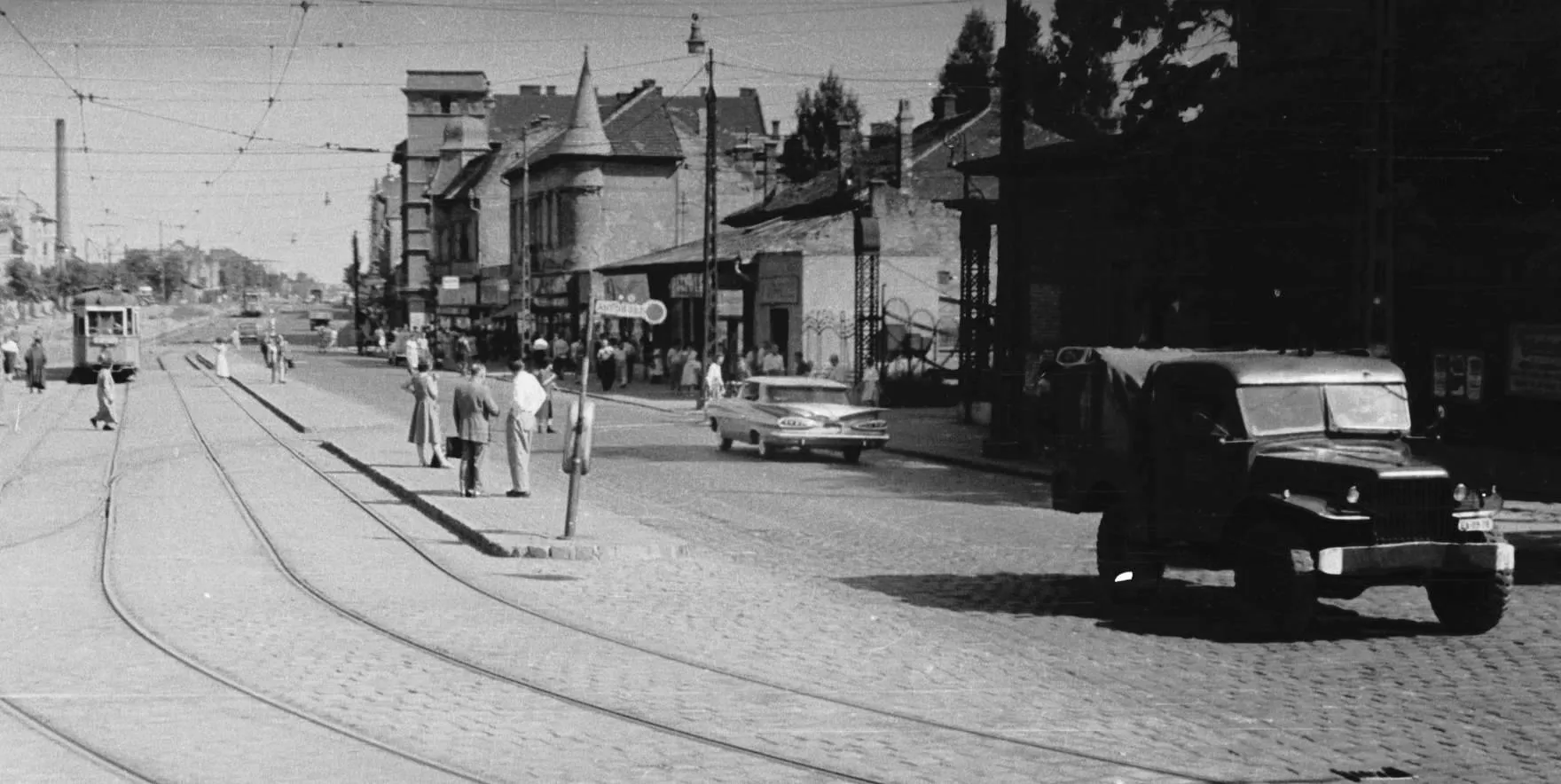 1960, táján Bosnyák tér, Zugló, Kiszugló
