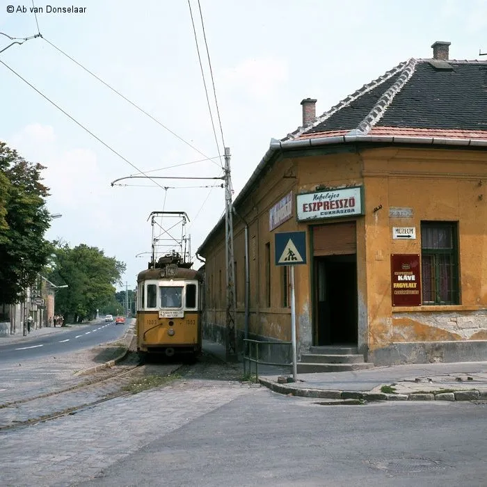 1980 évek eleje, Nagytétényi út, Nagytétény