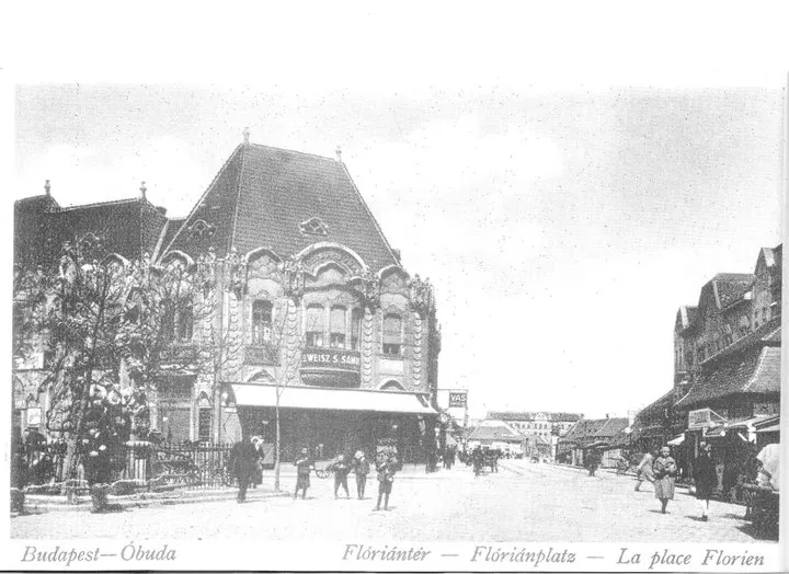 Flórián tér, Weisz áruháza