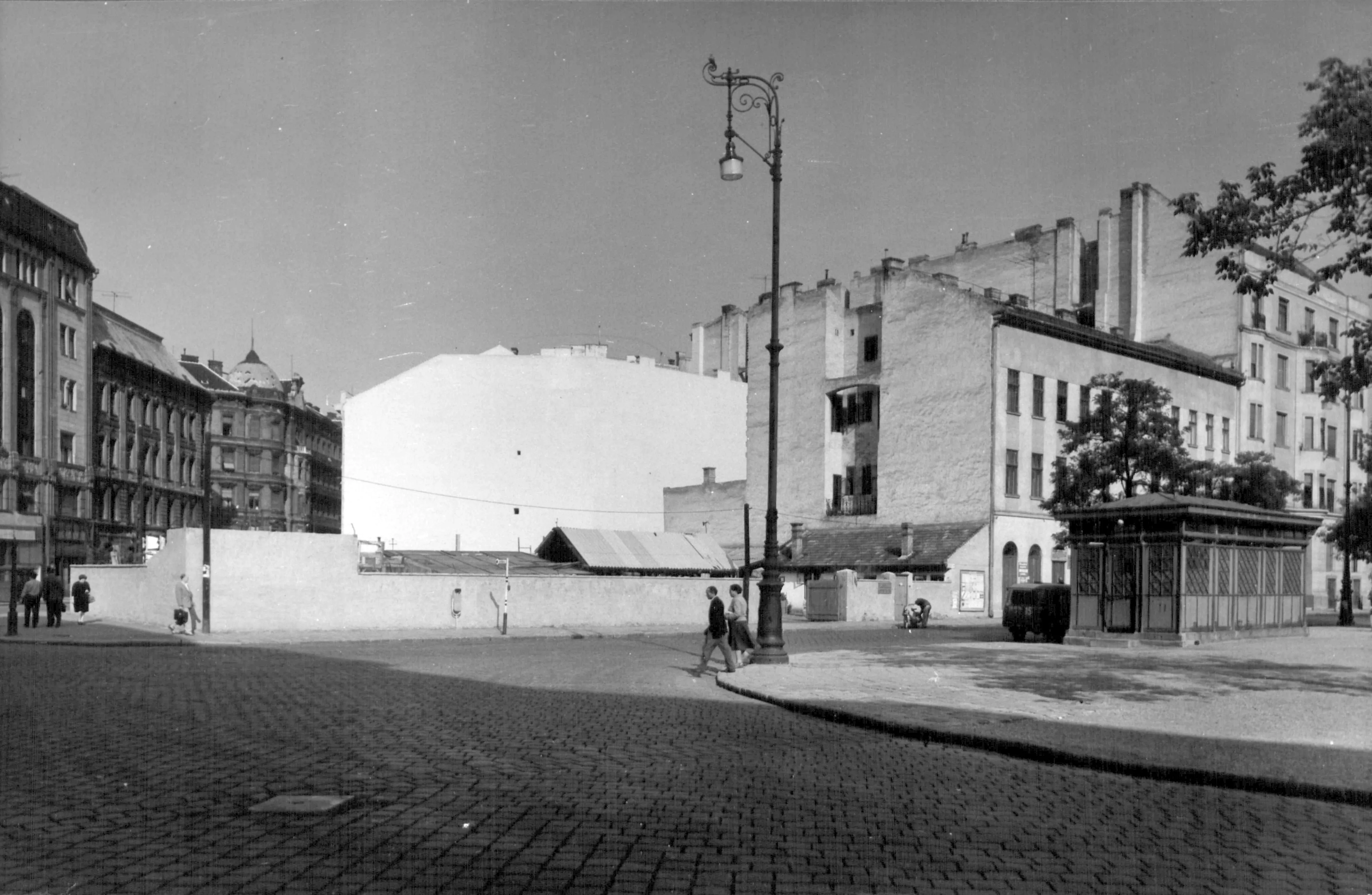 1961, Köztársaság (II. János Pál pápa) tér, Józsefváros