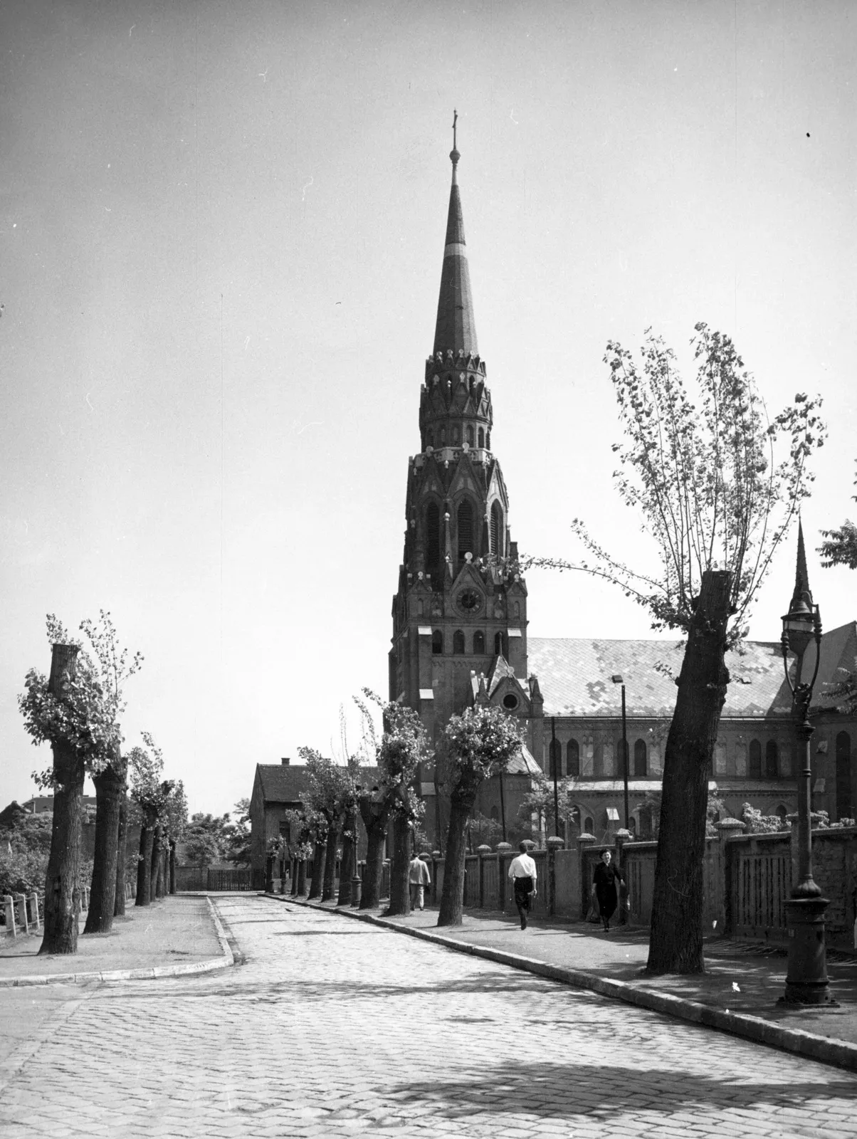 1955, Béke tér, Angyalföld