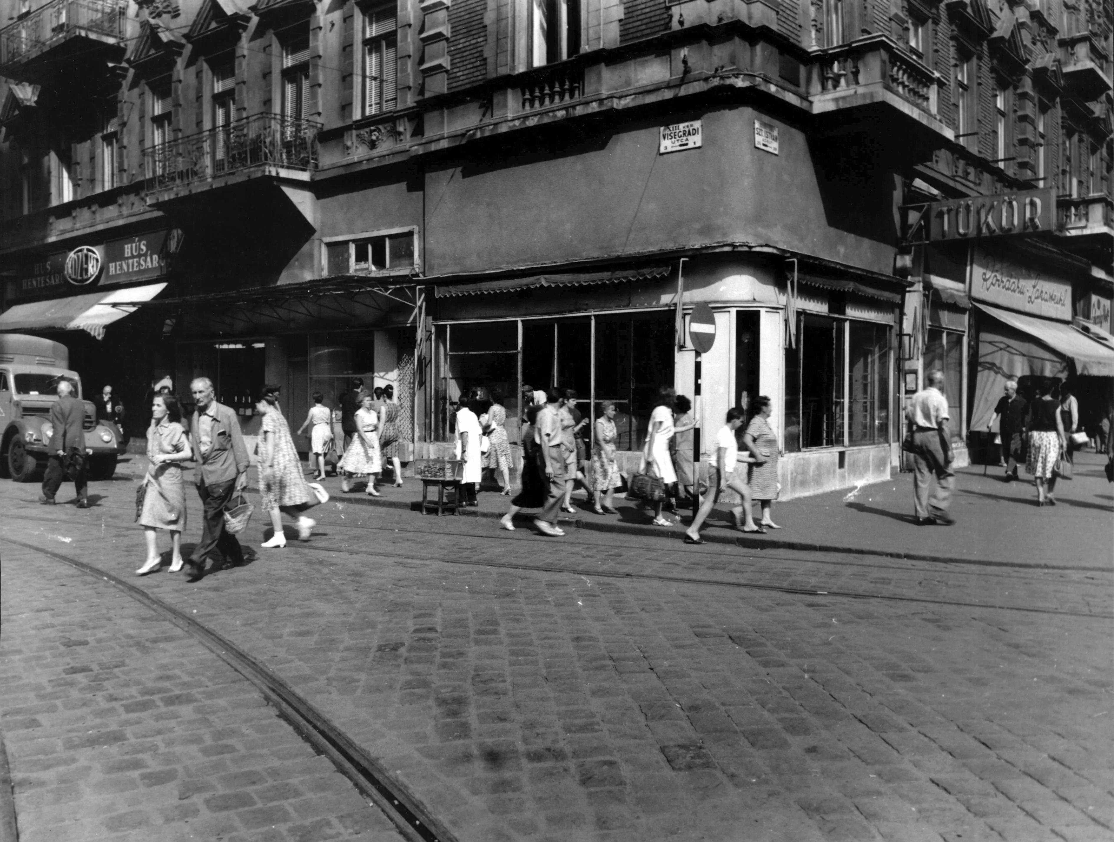 1960, Visegrádi utca a Szent István körútnál, Újlipótváros