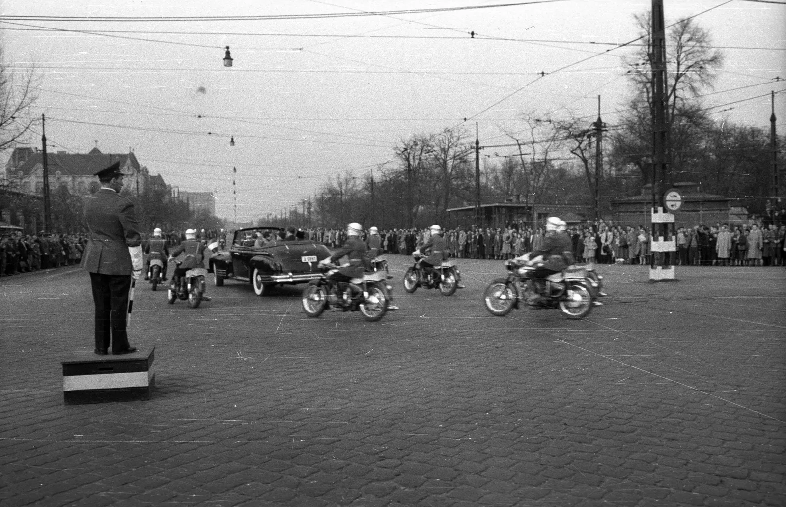 1960, Könyves Kálmán körút az Üllői útnál, Népliget, Józsefváros, Tisztviselőtelep