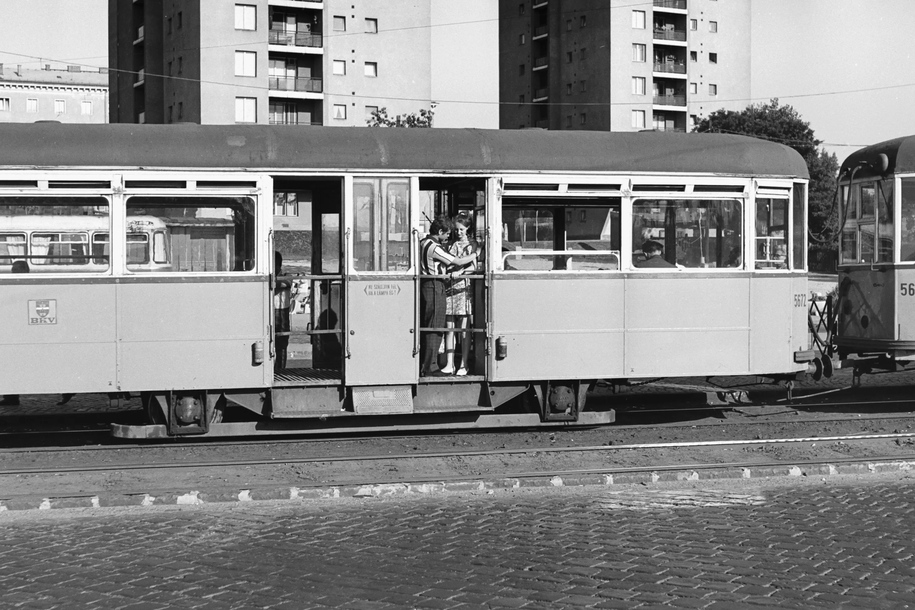 1969, Váci út az Árpád út, Újpest
