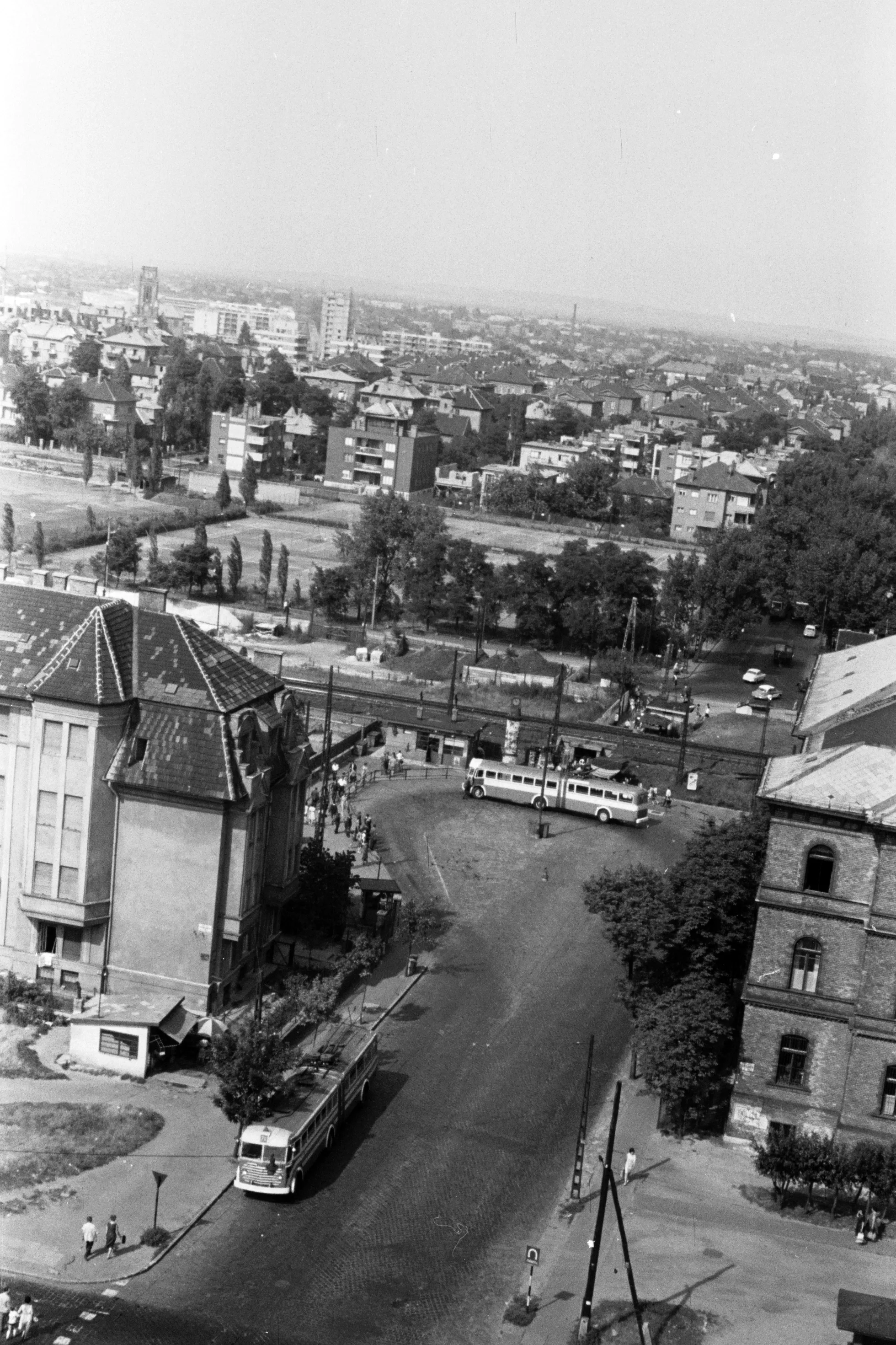 1966, Erzsébet királyné útja a Hungária körútnál, Herminamező