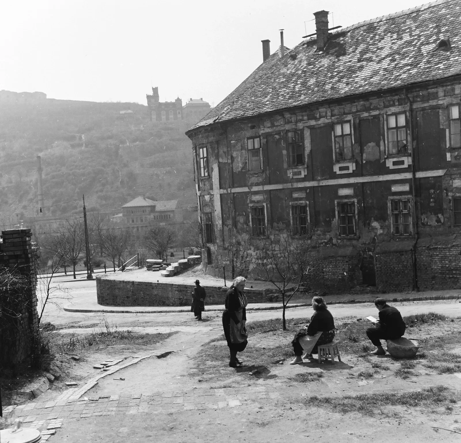 1958, Váralja utca az Apród utcánál, Tabán