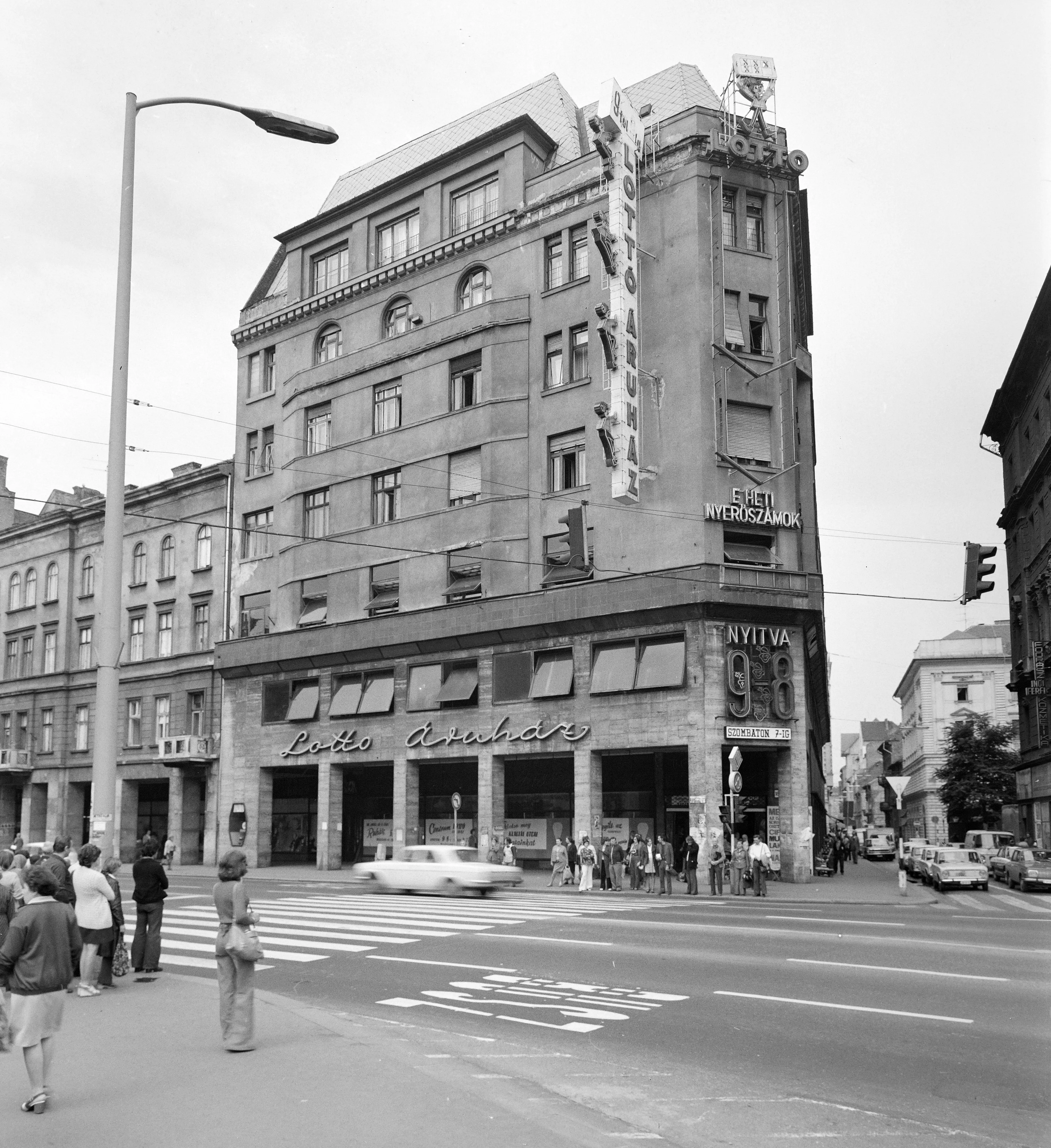 1976, Rákóczi út, Erzsébetváros