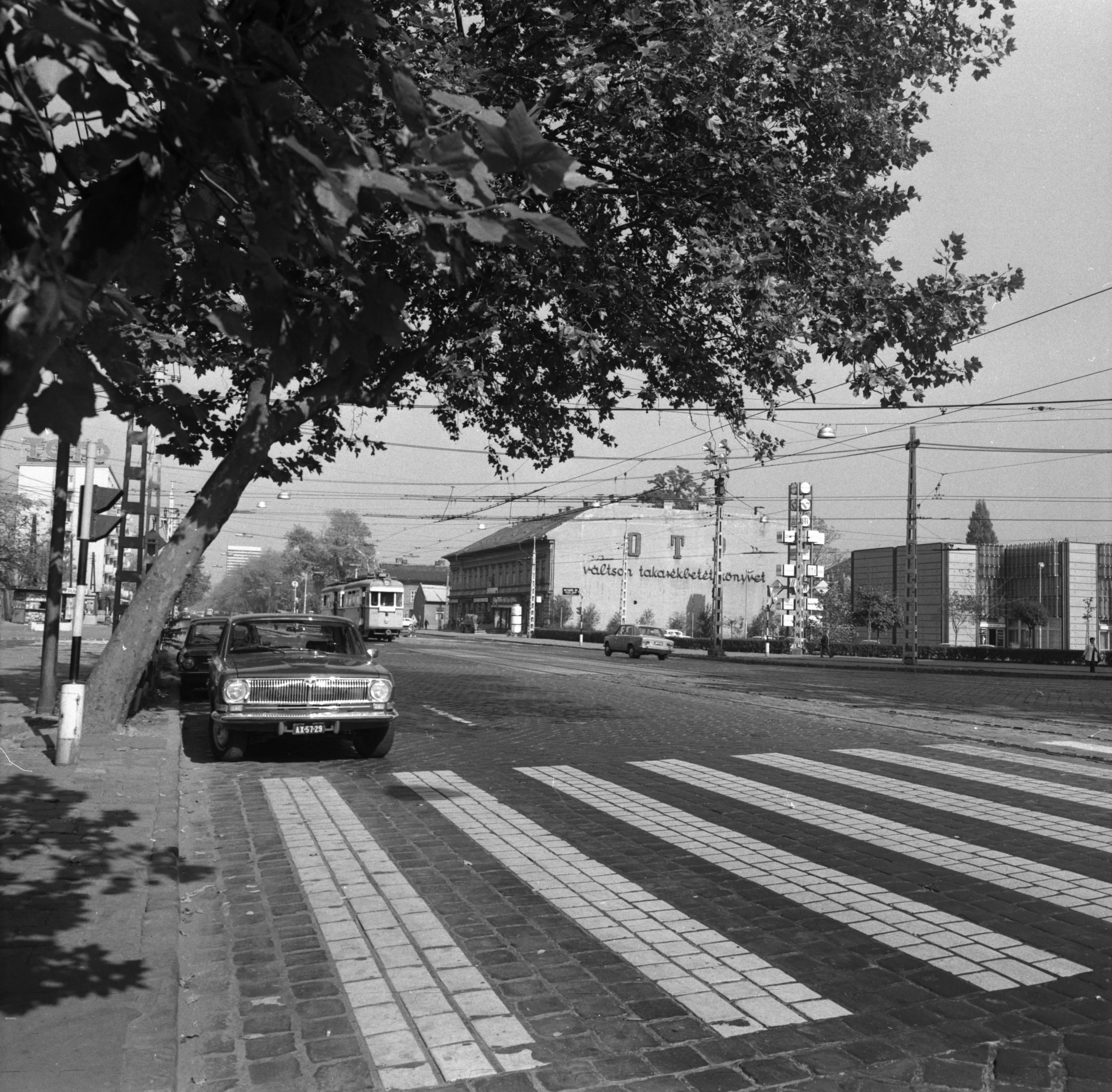 1978, Váci út a Dózsa György útnál, Vizafogó, Angyalföld