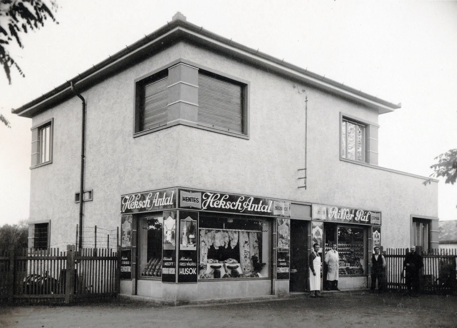 1934, Bulyovszky utca - Petőfi utca sarok, Rákoshegy