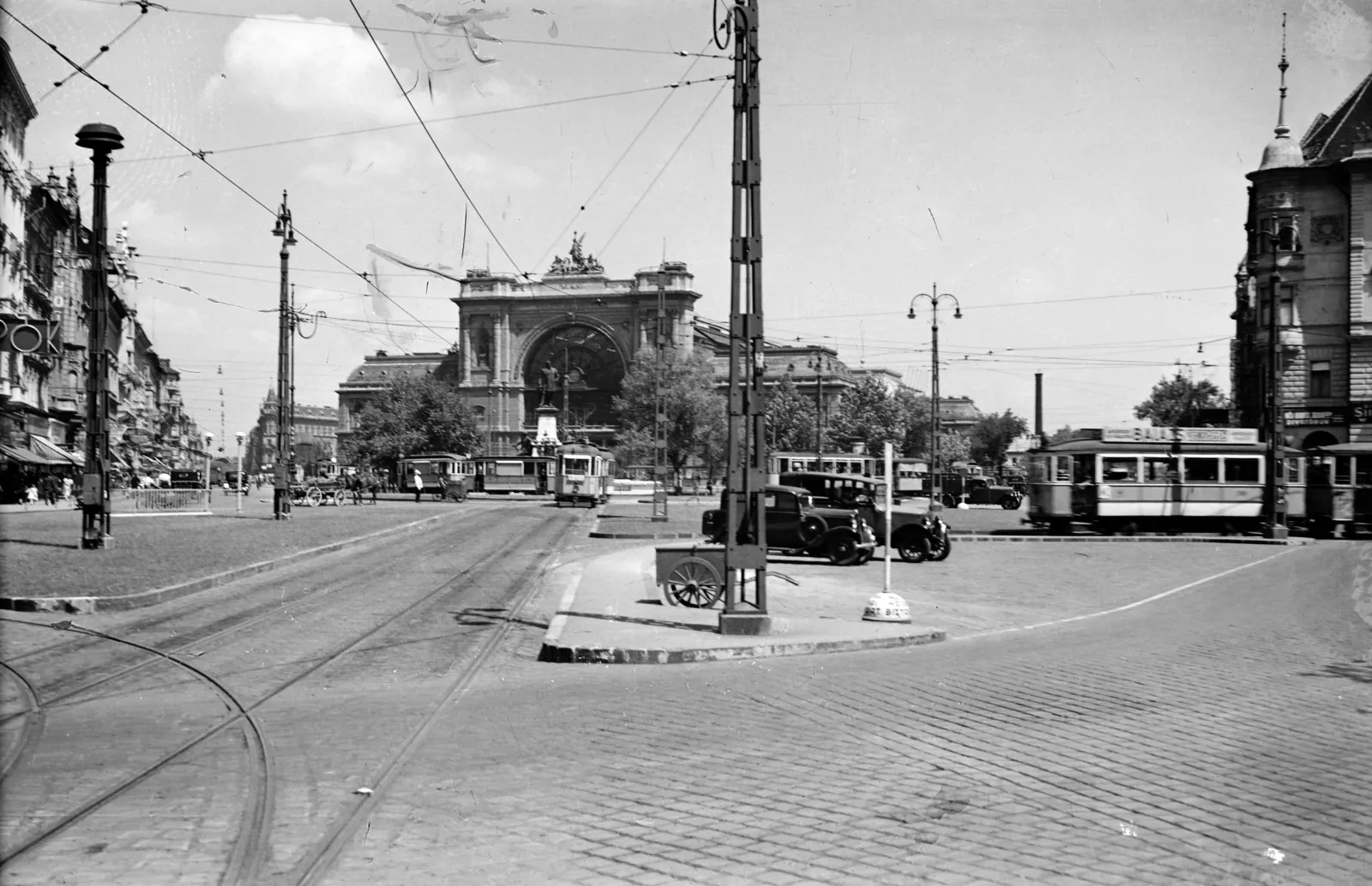 1941, Baross tér, Józsefváros és Erzsébetváros