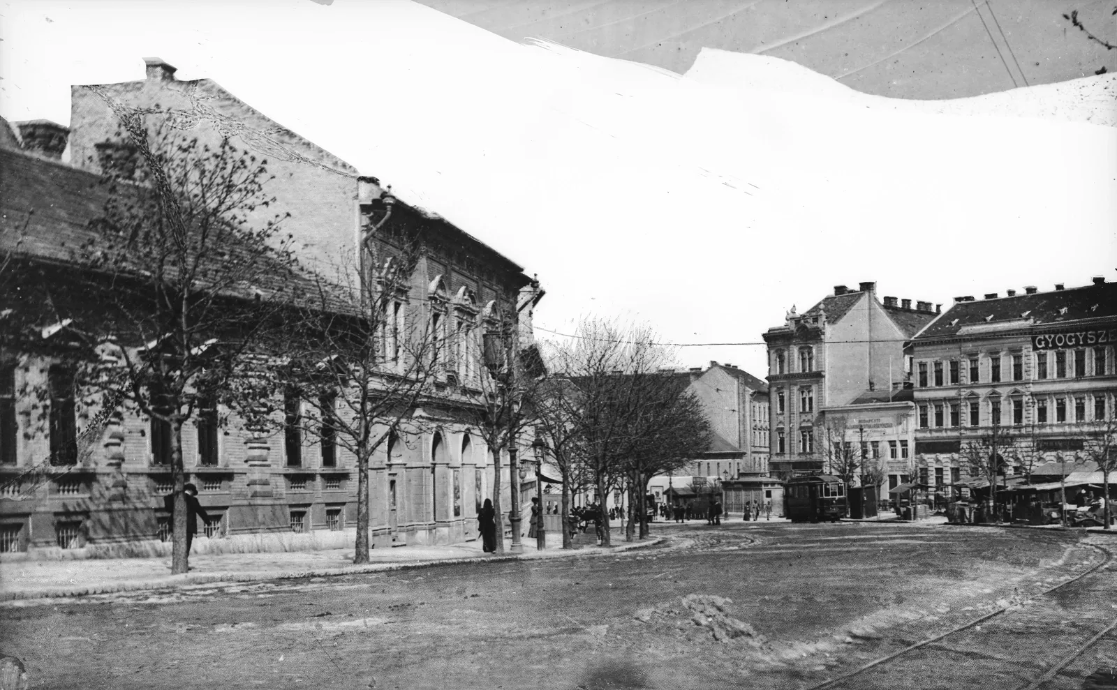 1909, Heuplatz (Széna tér) (Margit körút), Országút és Víziváros