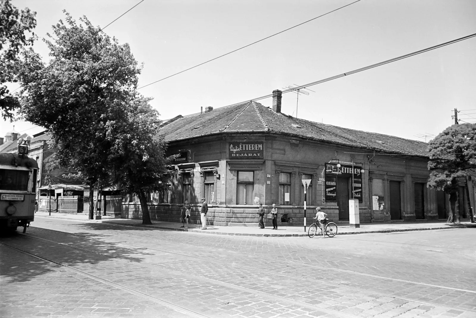 1960-as évek táján, Erzsébet királyné útja az Öv utcánál, Zugló, Alsórákos