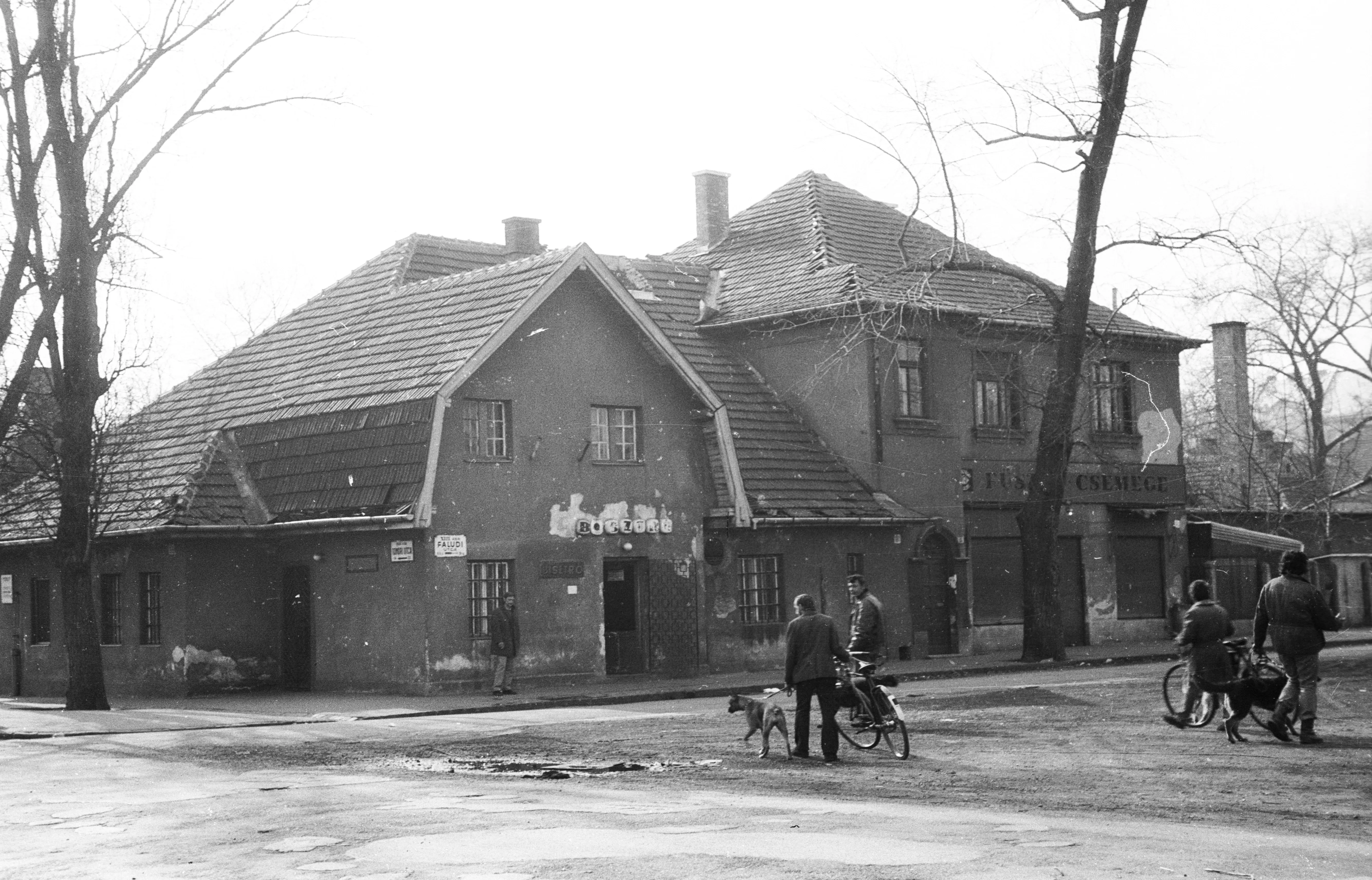 1980, Faludi utca a Tomori utcánál, Angyalföld