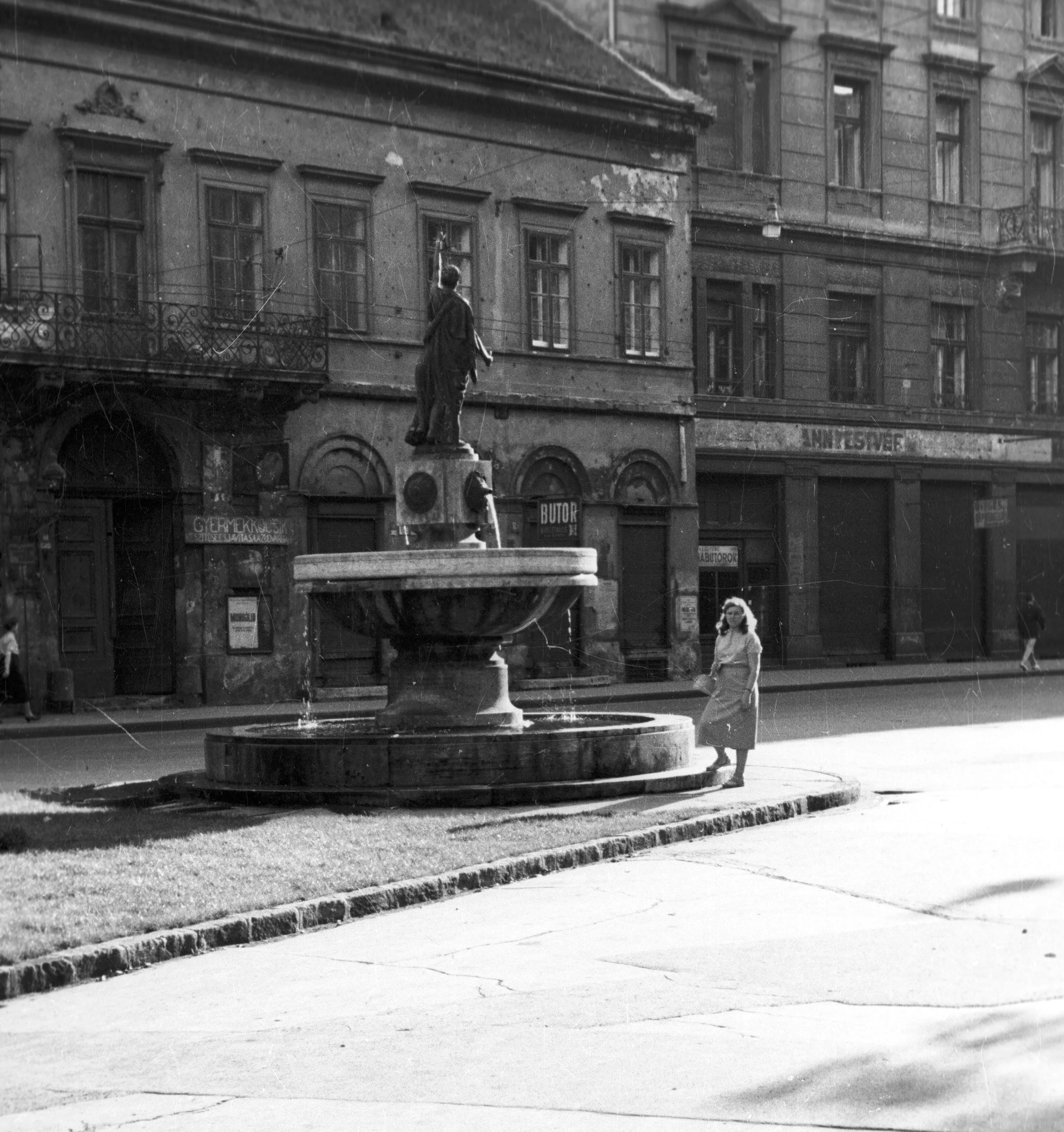 1954, Szabó Ervin tér, Józsefváros, Palotanegyed