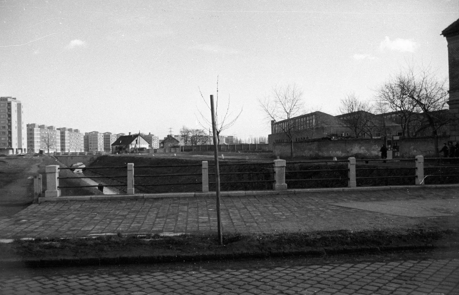 1960, Váci út a Rákos-pataknál, Angyalföld