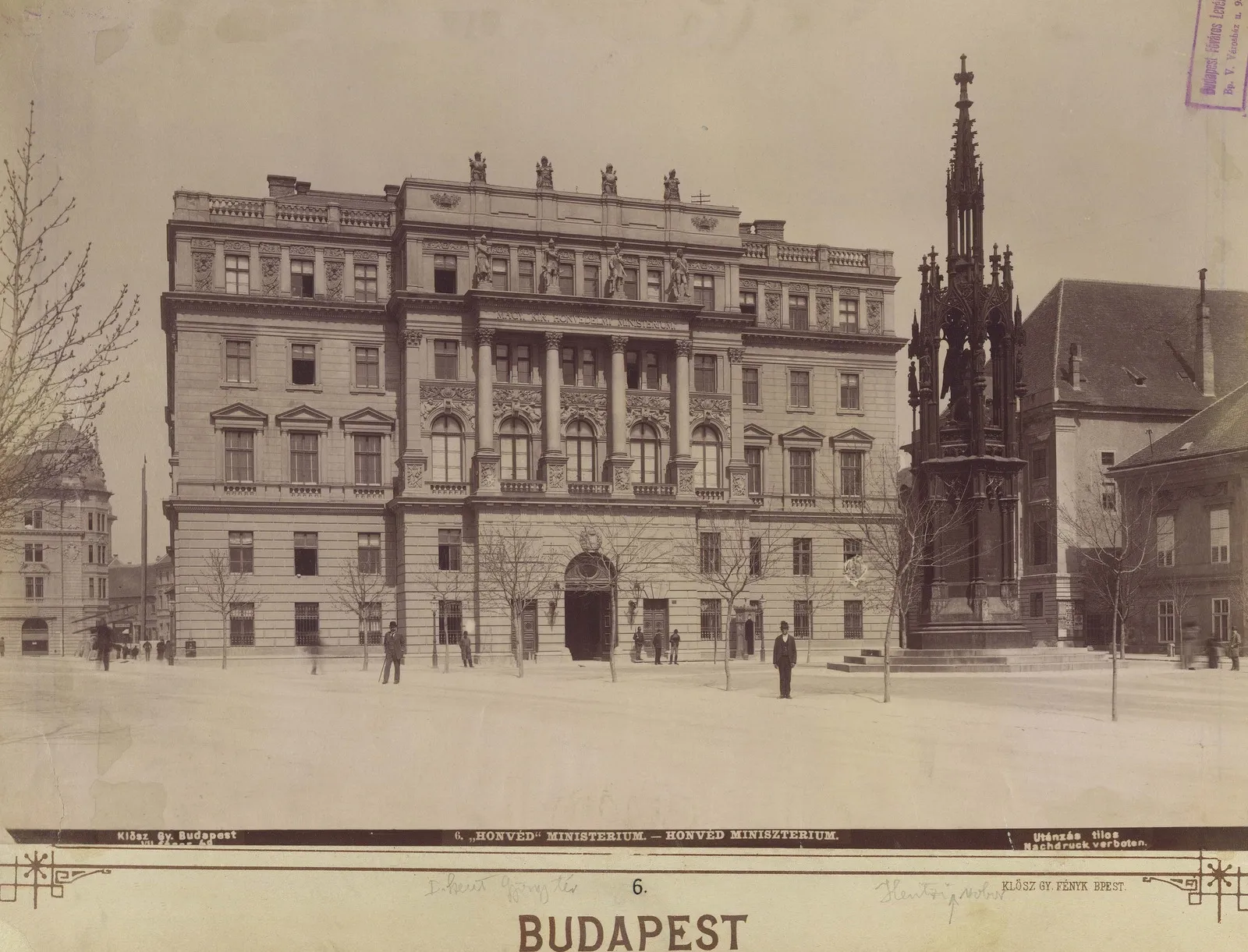 1894, Szent György tér, Vár
