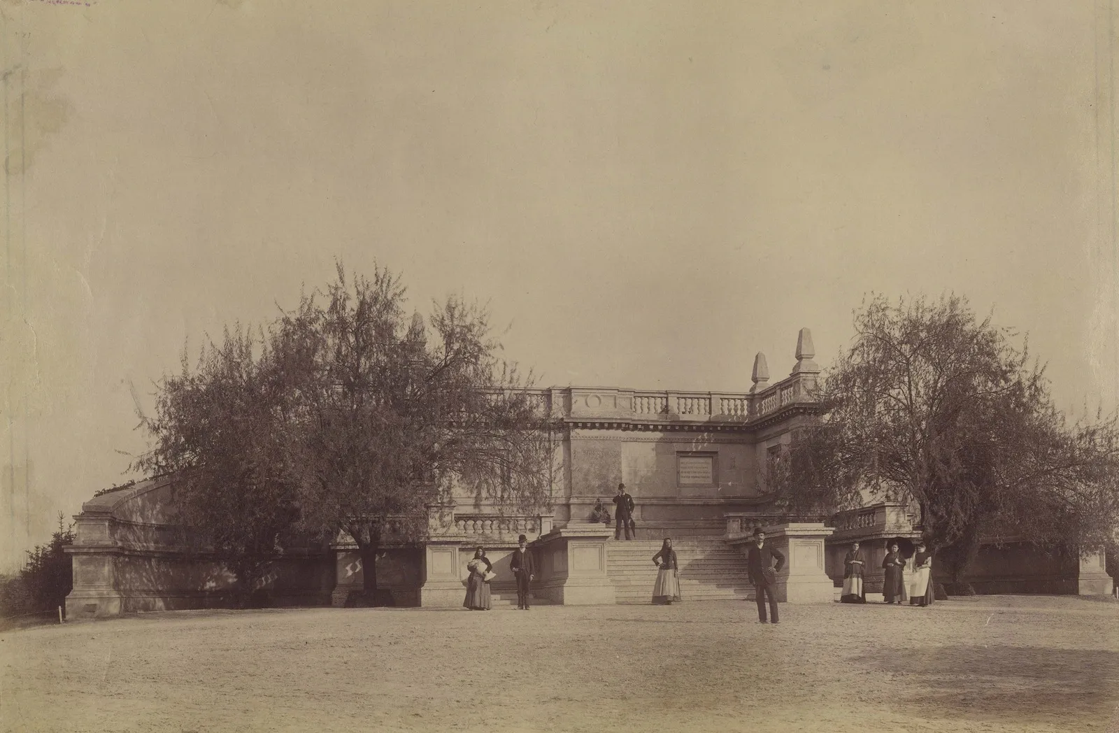 1890 után, Fiumei úti Nemzeti Sírkert (Kerepesi temető), Batthyány Lajos mauzóleuma, Józsefváros