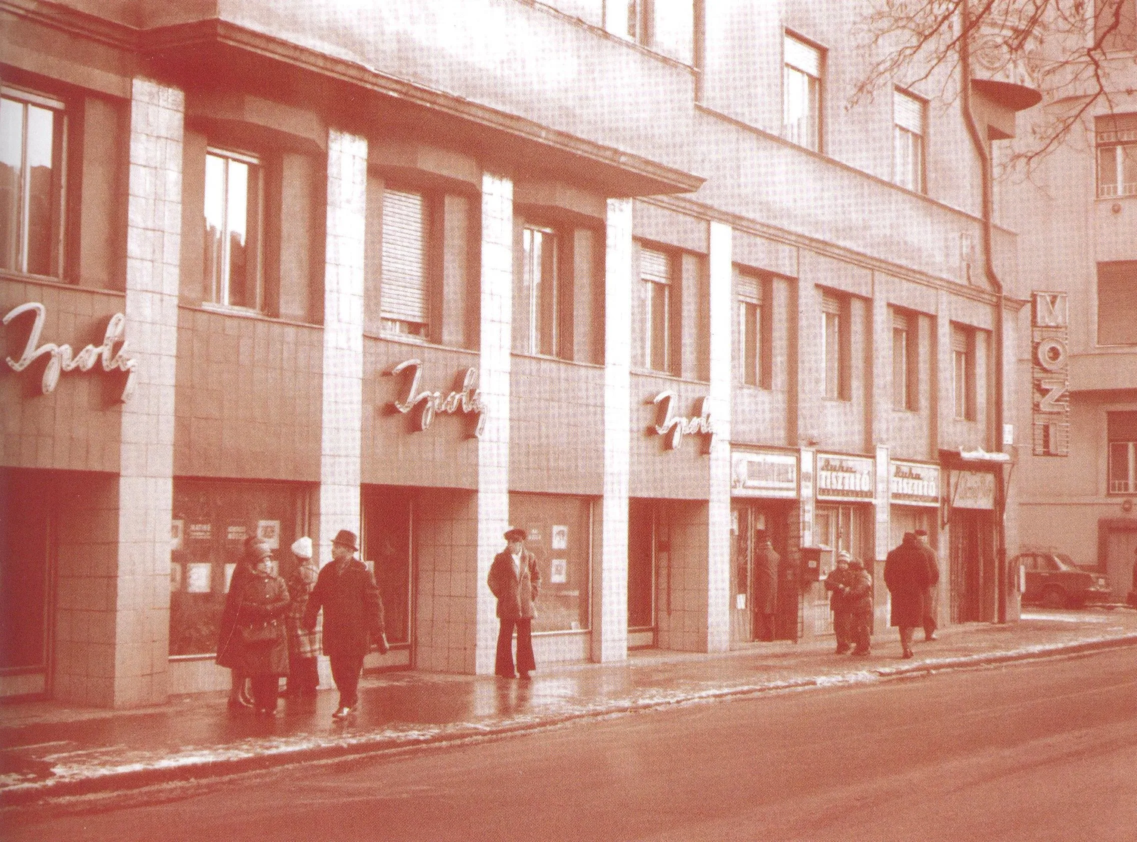 1970-es, 80-as évek, Hegedűs Gyula utca, Újlipótváros