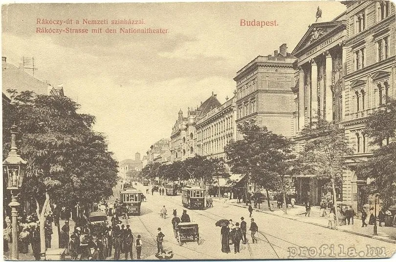1906-1910 Rákóczi út, Józsefváros, Palotanegyed, Erzsébetváros. Palotanegyed