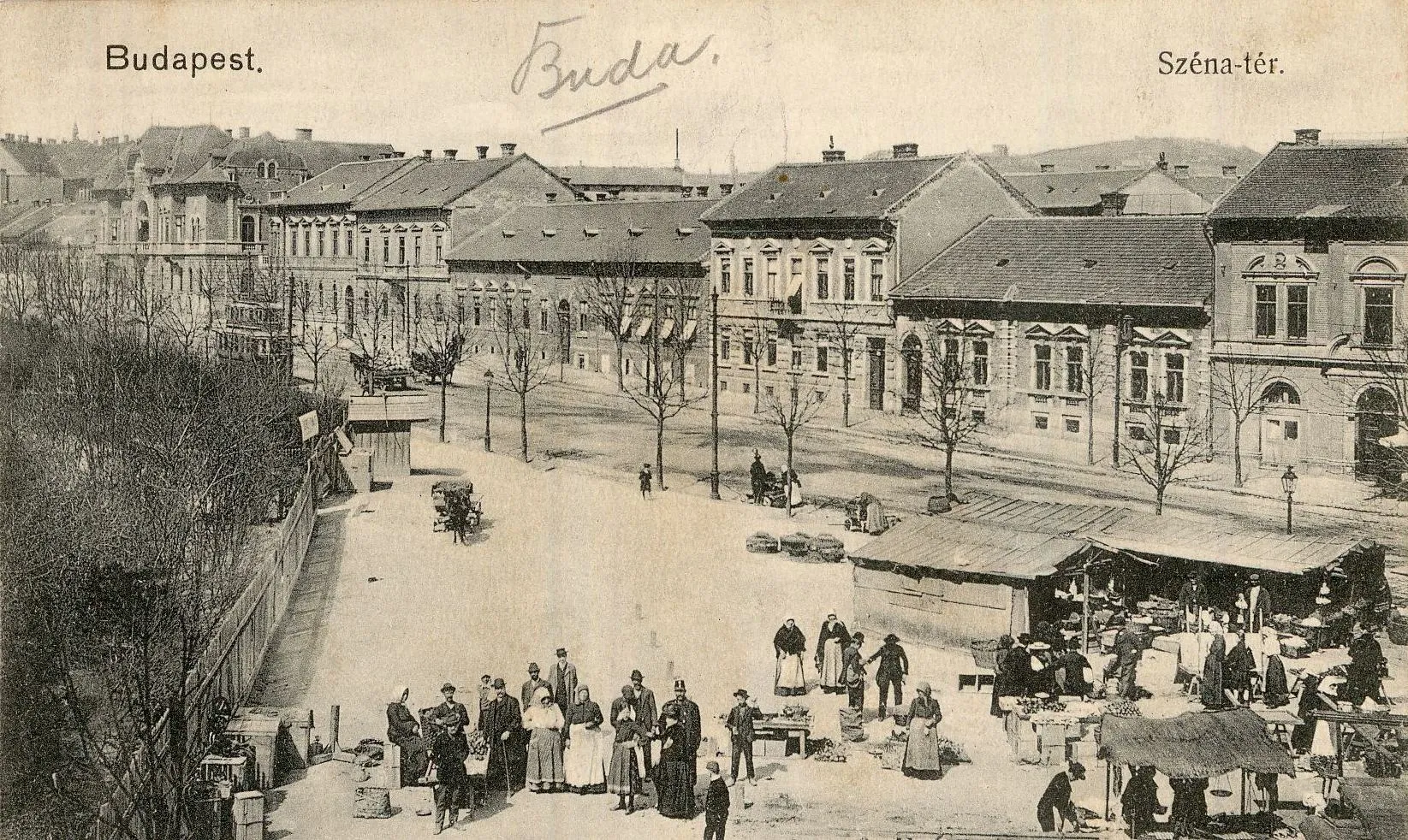 1907, Széna tér, Országút